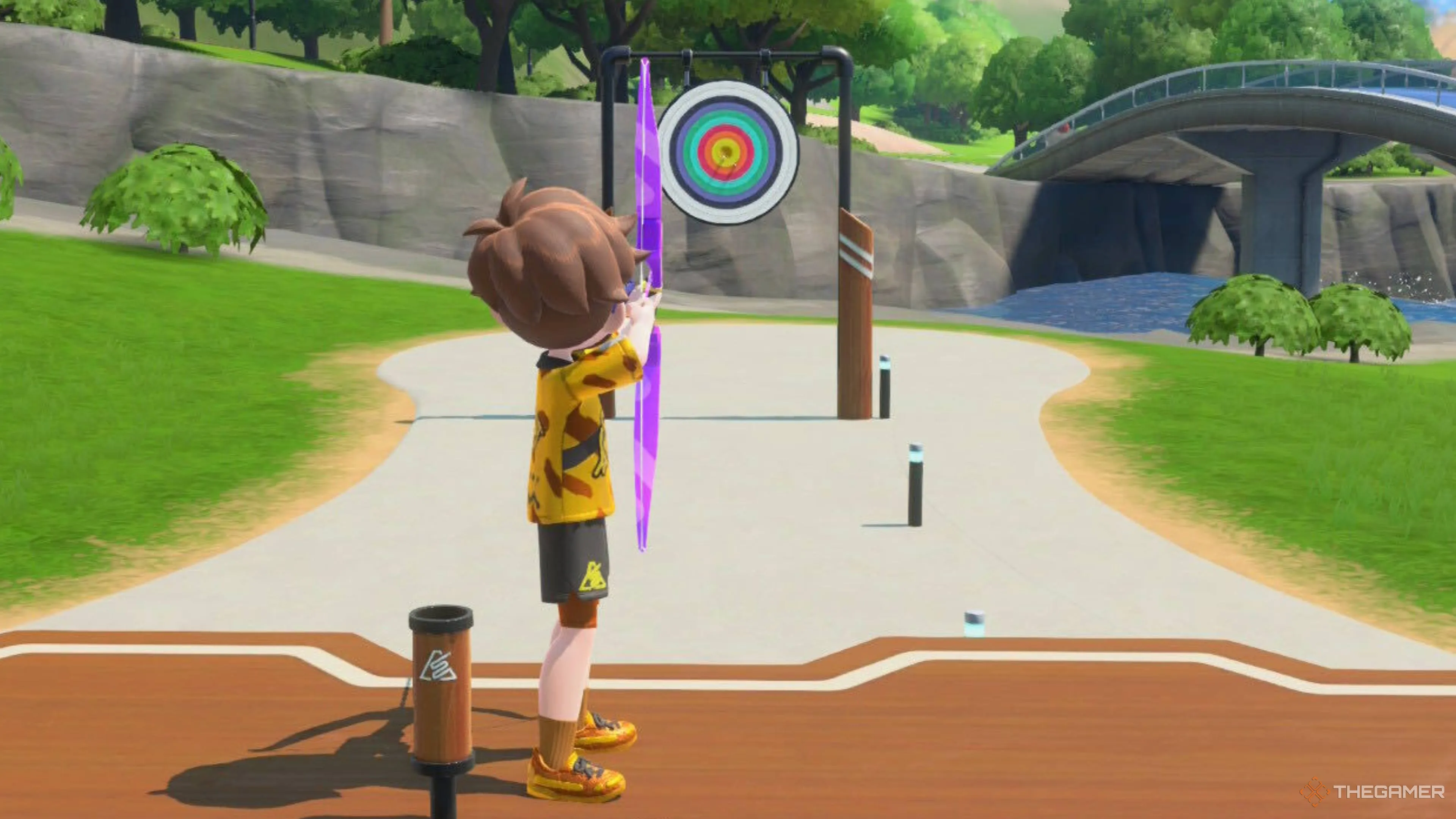 Nintendo Switch Sports Resort Archery Has Hidden Targets
