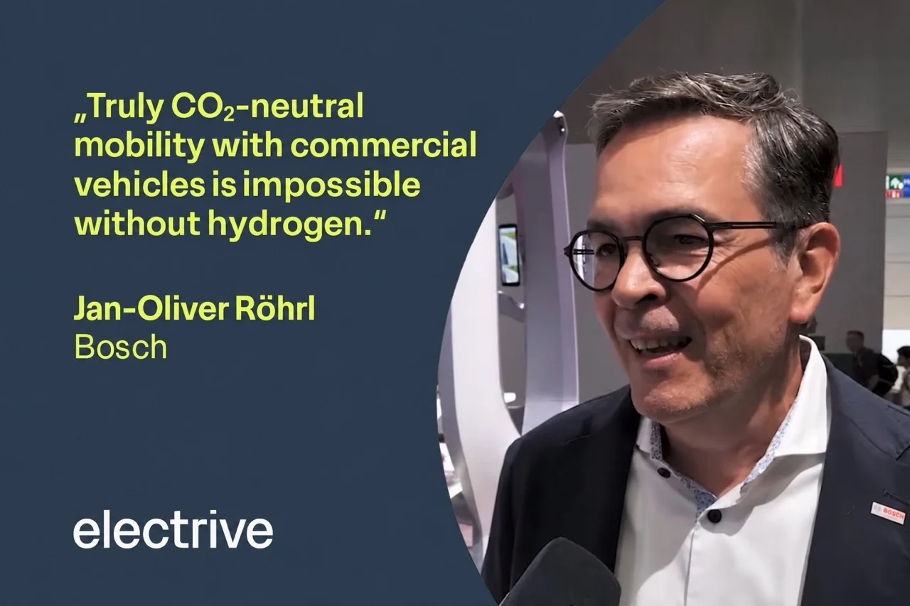 Bosch bets on electric drives for trucks – while still backing hydrogen