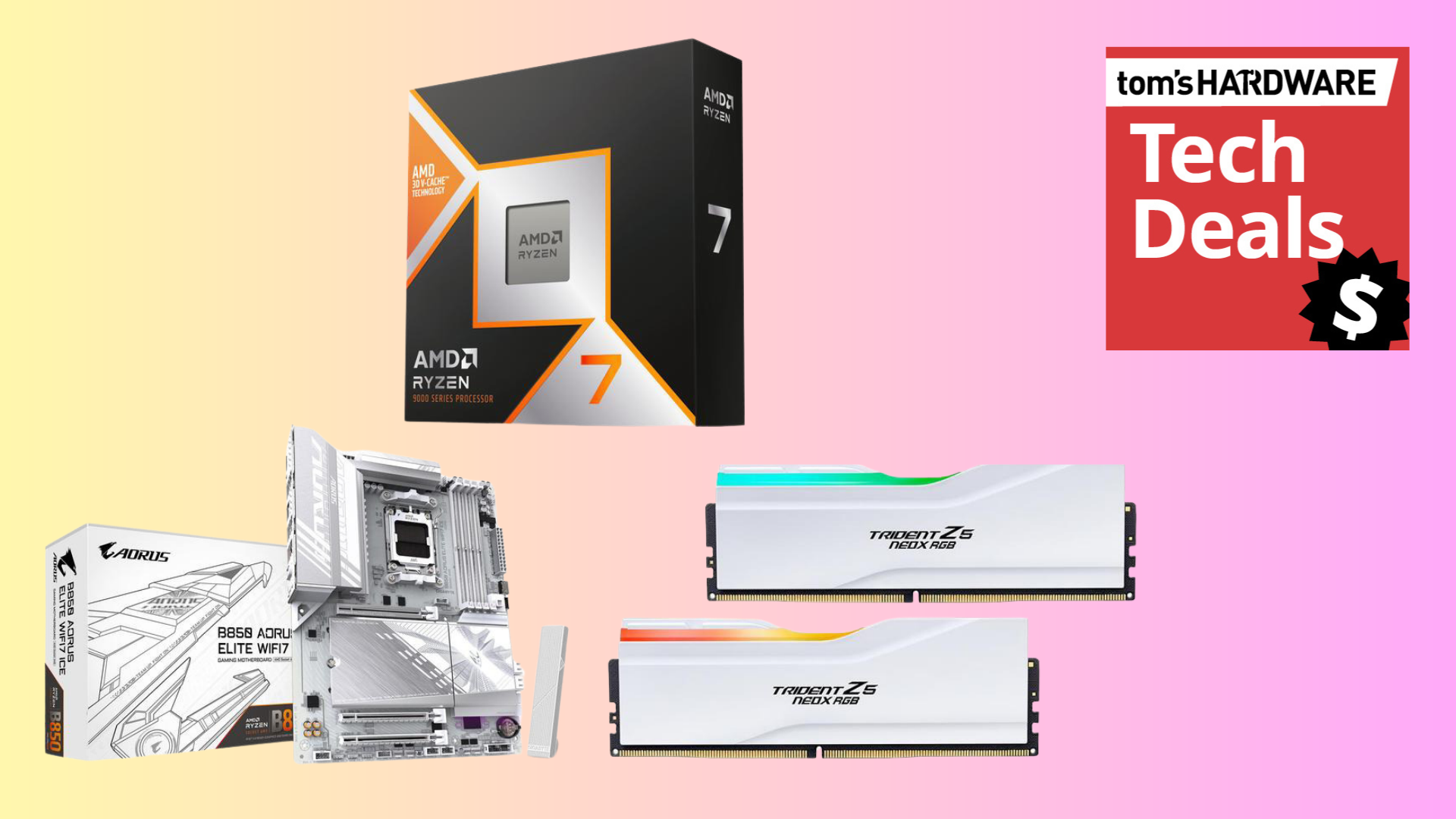Save $238 on this 9800X3D combo deal with 32GB DDR5 that lets you start a 4K gaming PC build for just over $1,000