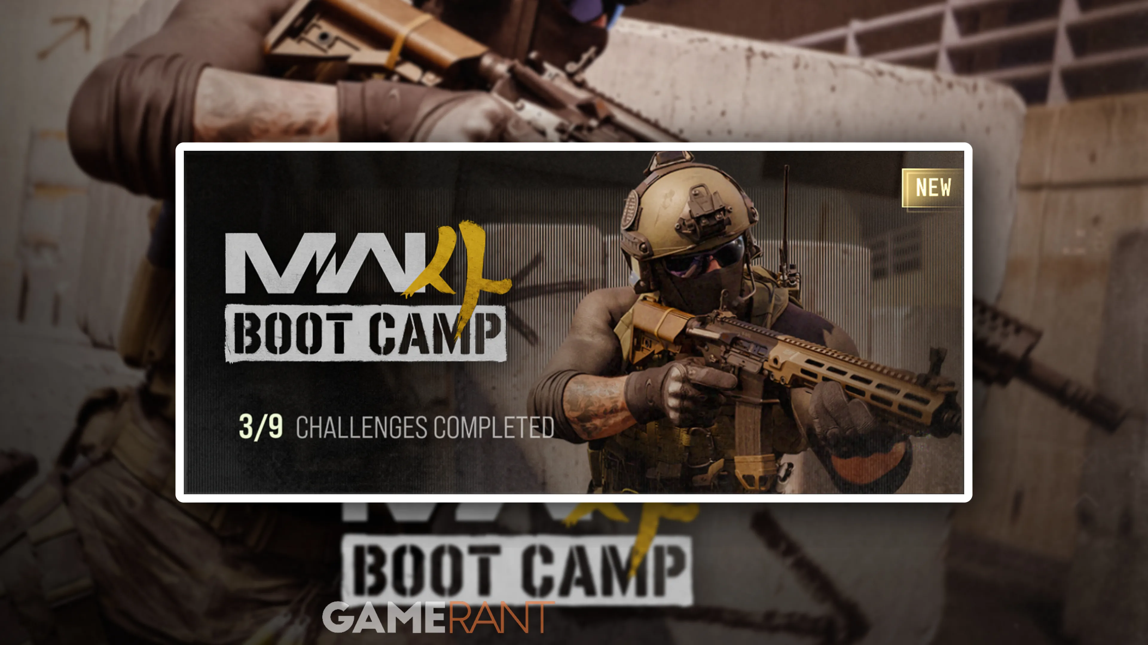 All COD Modern Warfare 4 Boot Camp Challenges & Rewards