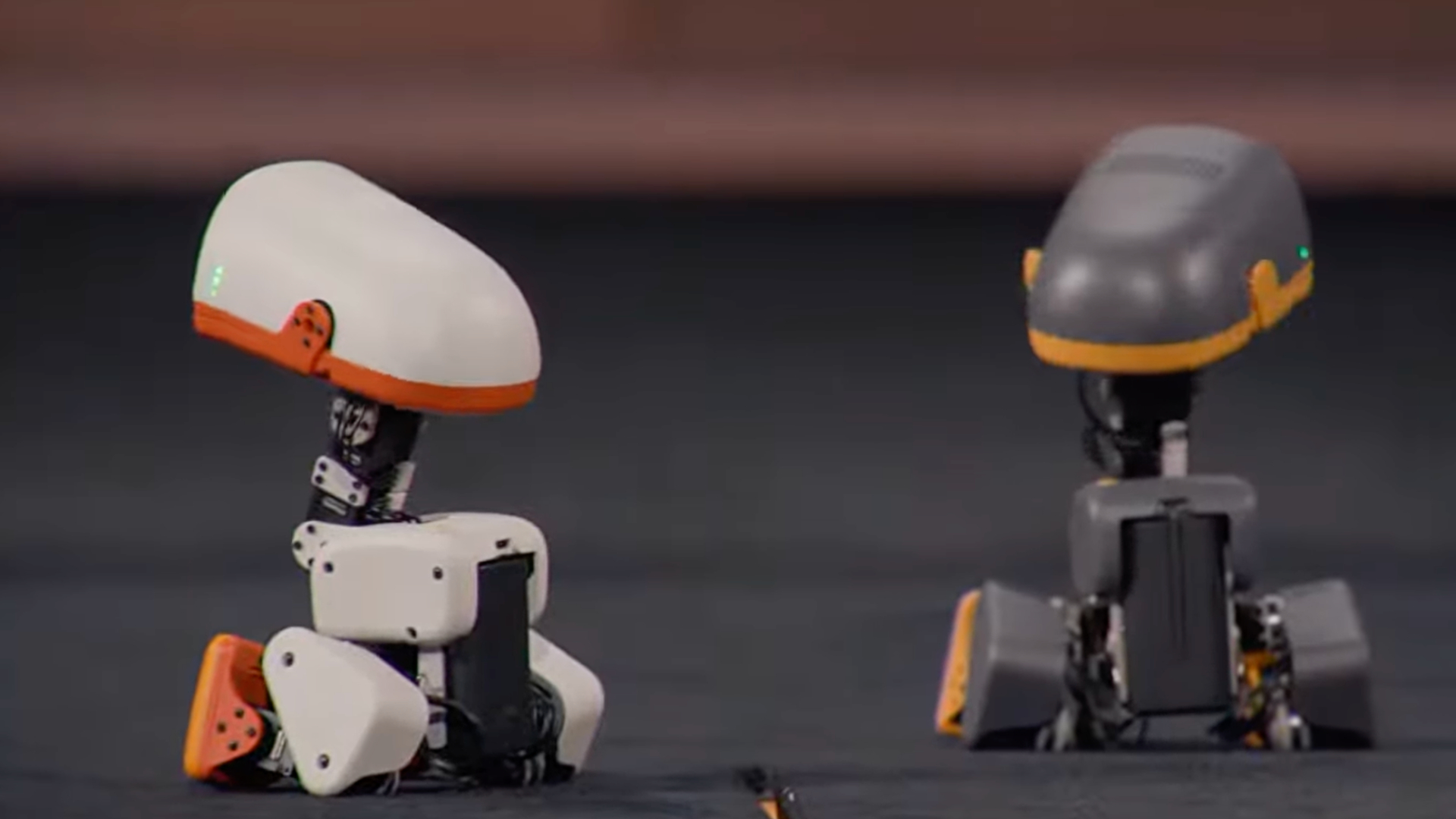 NVIDIA’s tiny robots steal the show with somersaults, stumbles and funny falls