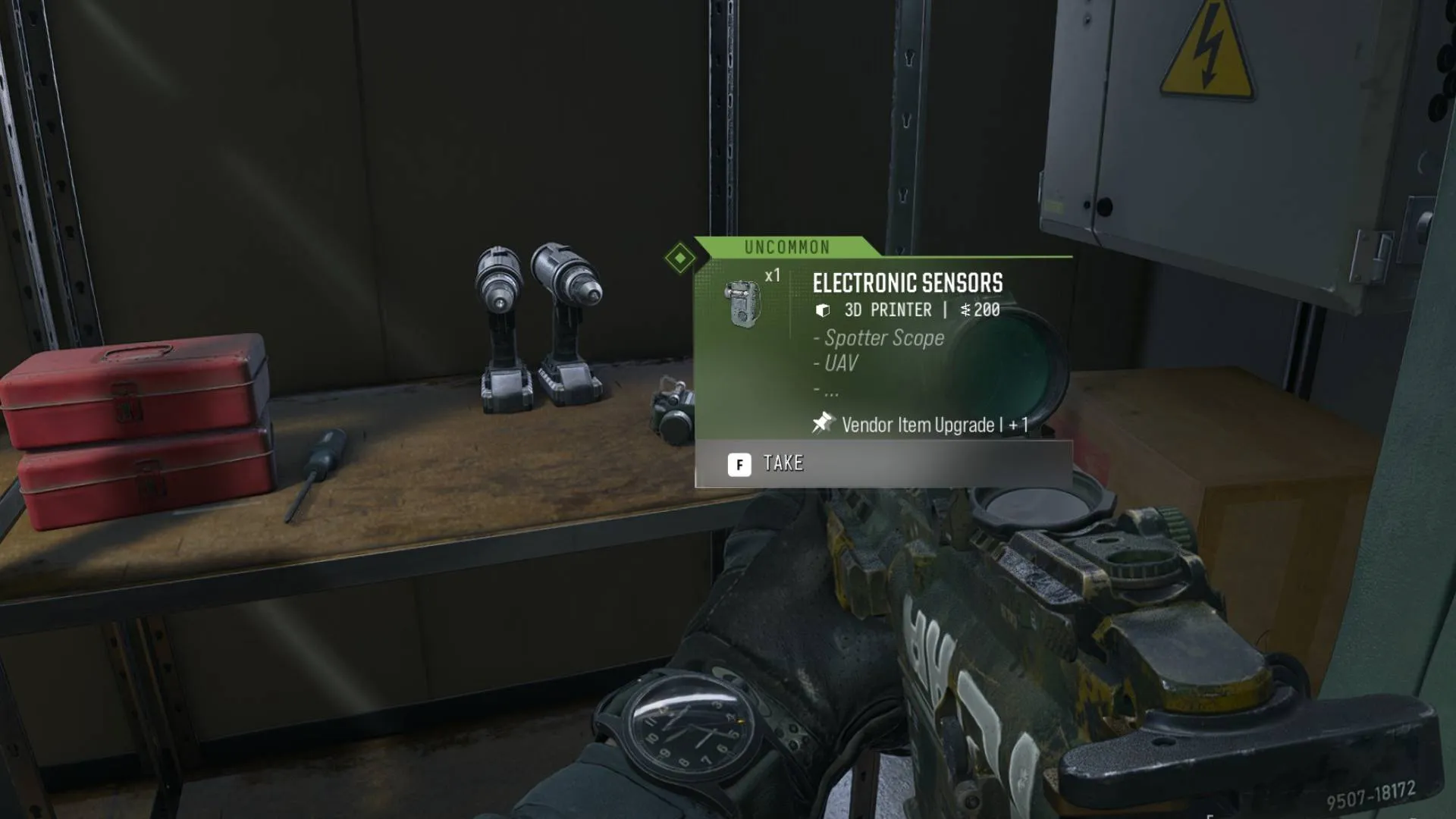 How to get electronic sensors in DMZ in Modern Warfare 4
