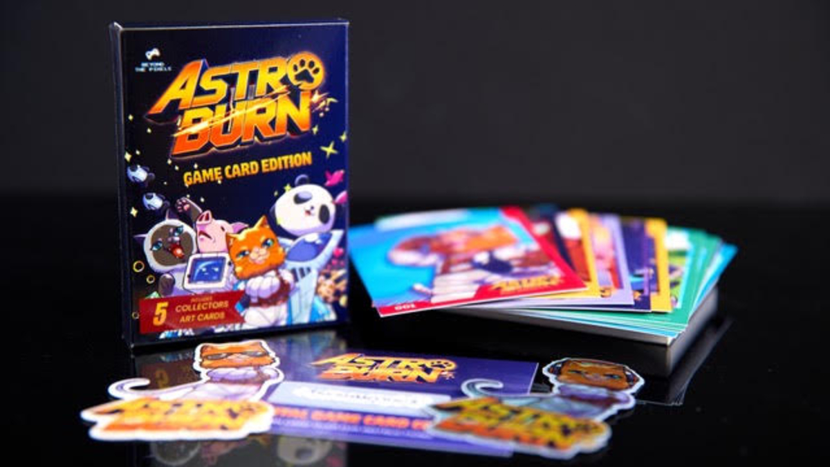 Astro Burn launches collectible £9.99 Game Card Edition