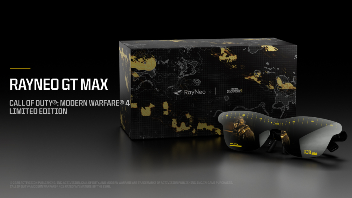 RayNeo Unveils Call of Duty: Modern Warfare 4 Limited-Edition Gaming Glasses