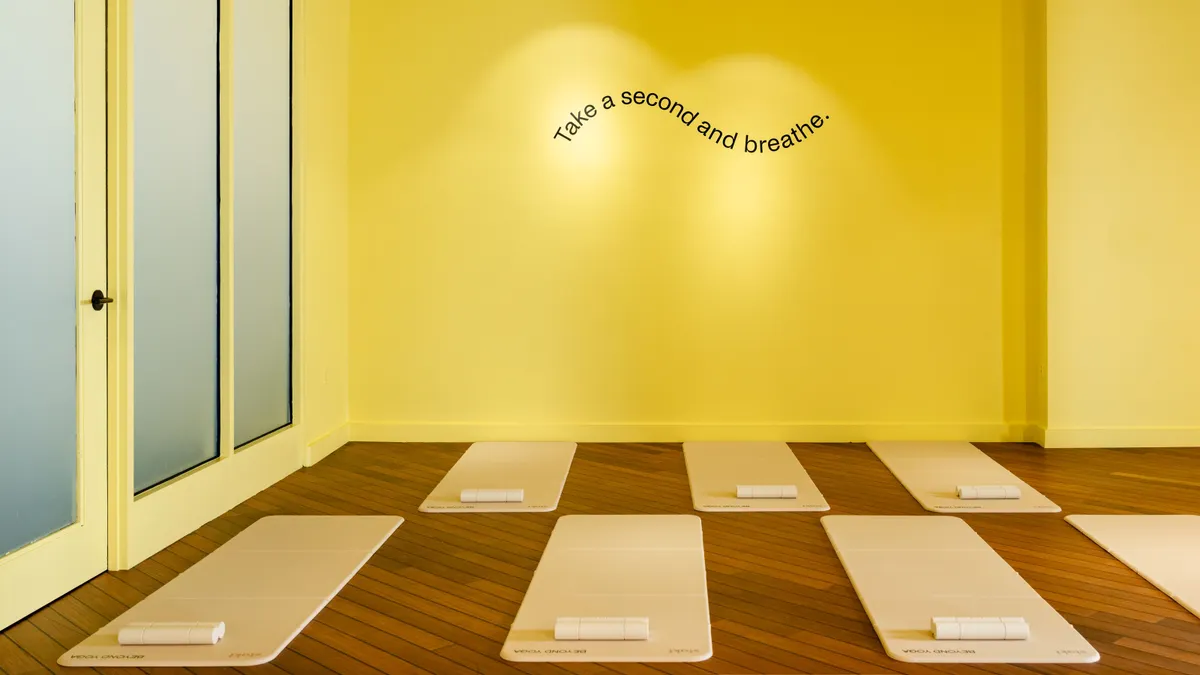 Beyond Yoga aims to have ‘many’ stores. They’ll probably be yellow.