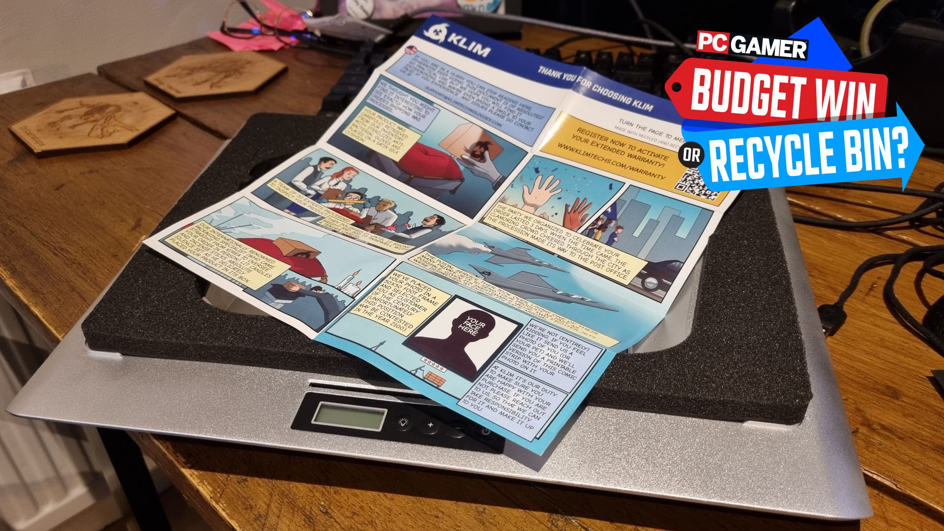 I've never seen a laptop cooler come with its own comic strip before, but it still hasn't convinced me this noisy beast is worth $50
