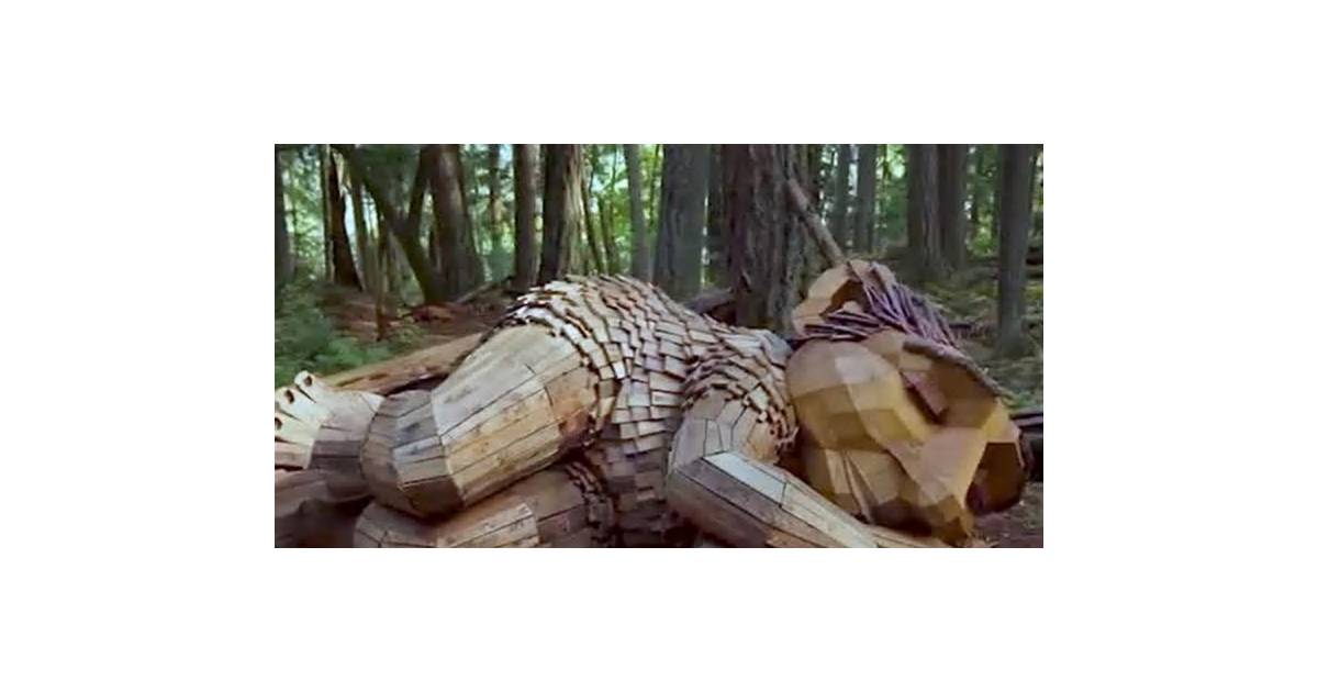 Artist creates trolls made from trash in Washington state