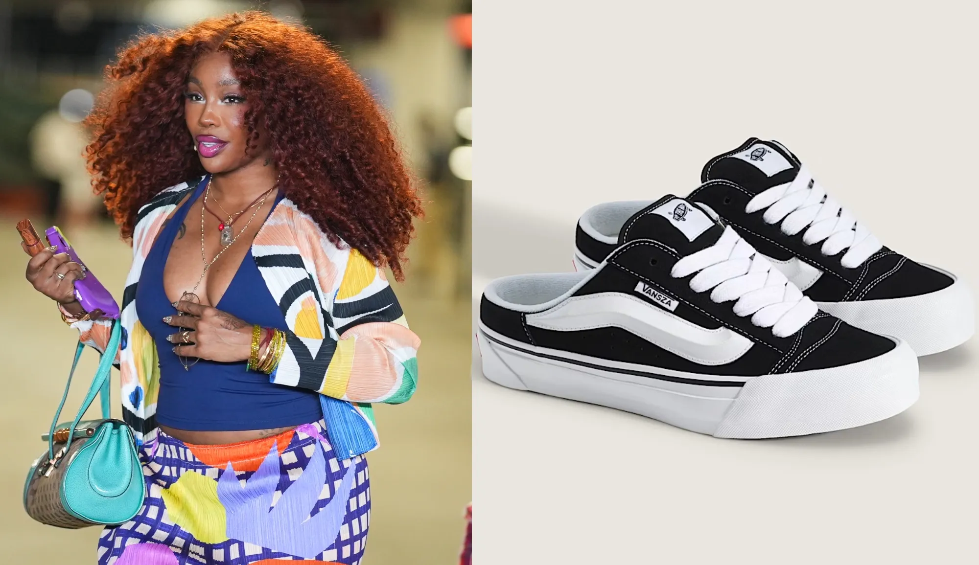 SZA Causes a Frenzy at Foot Locker in Freehold Mall in New Jersey for Her Vans Sneaker Release
