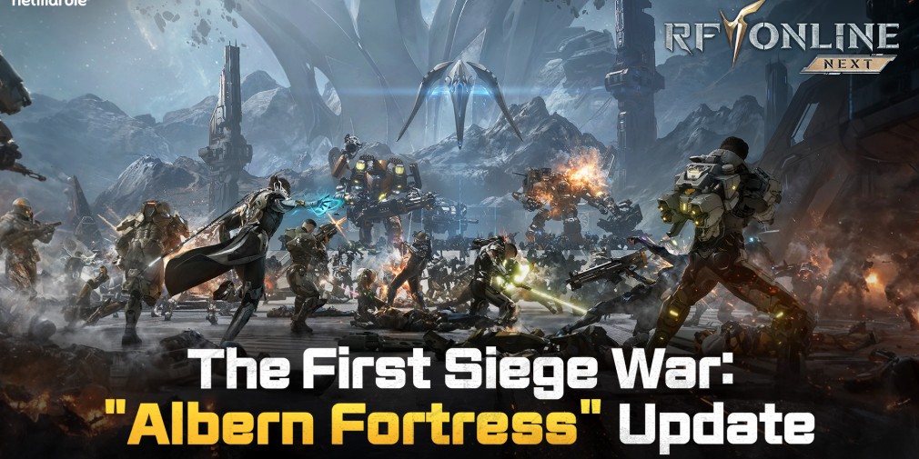 RF Online Next launches its first 500-person siege, with marketplace taxes up for grabs