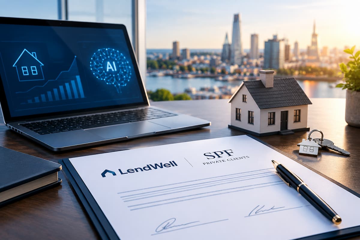 LendWell Signs Multi-Year AI Mortgage Deal with SPF Private Clients