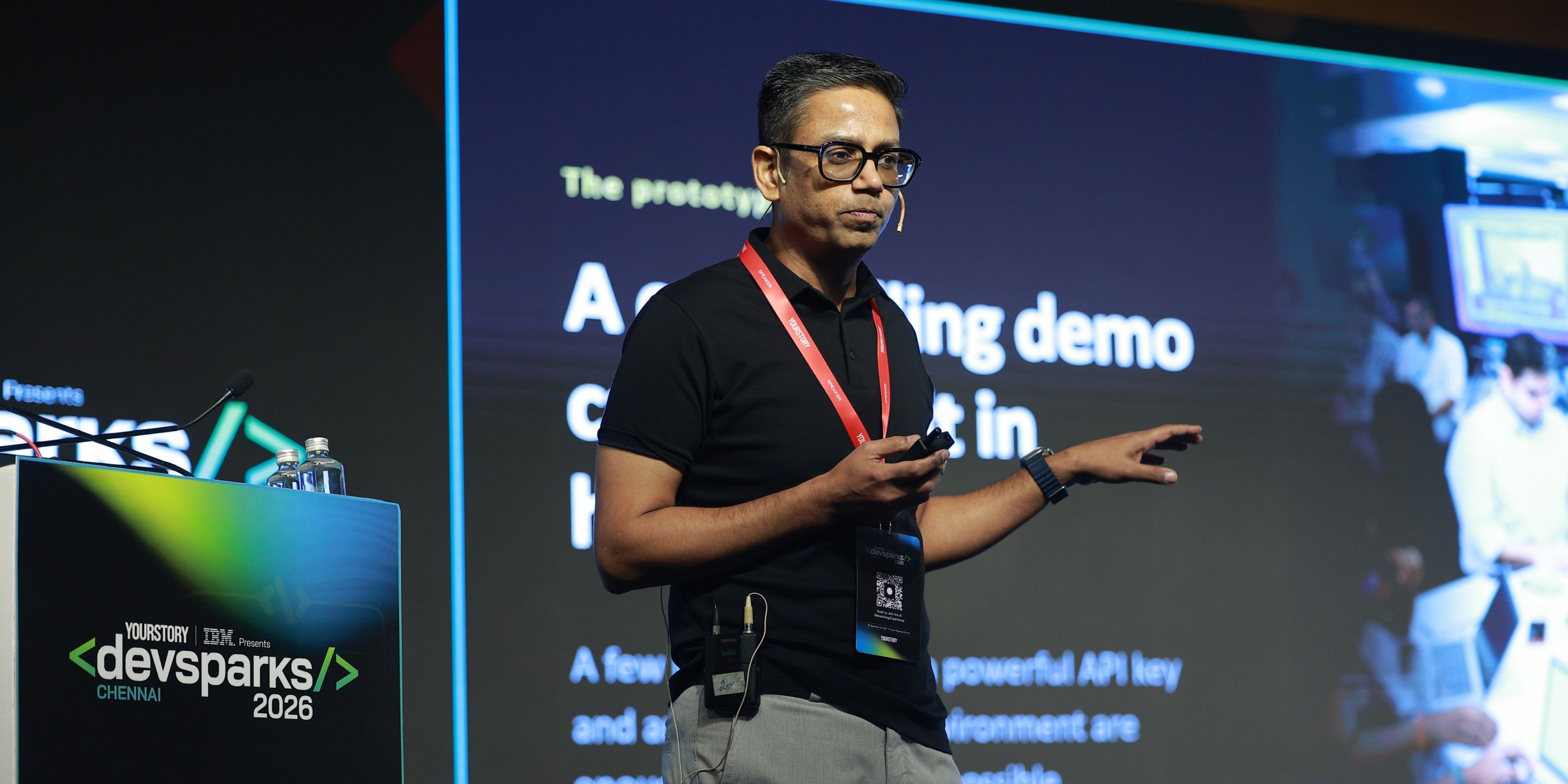 Autonomy and control are not opposites, they go together: EY GDS at DevSparks Chennai