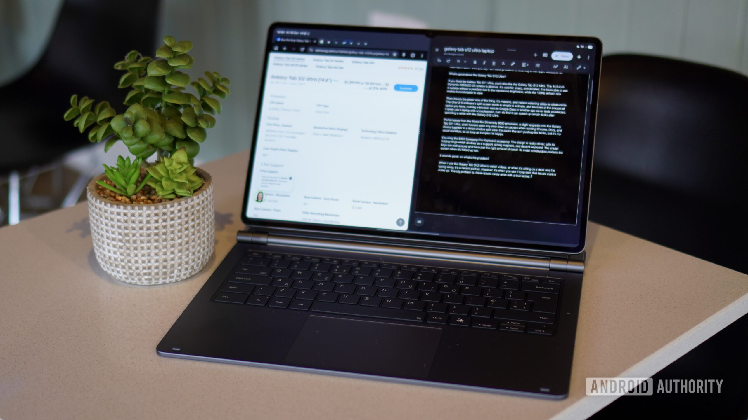 I replaced my laptop with the Galaxy Tab S12 Ultra. It was a big mistake