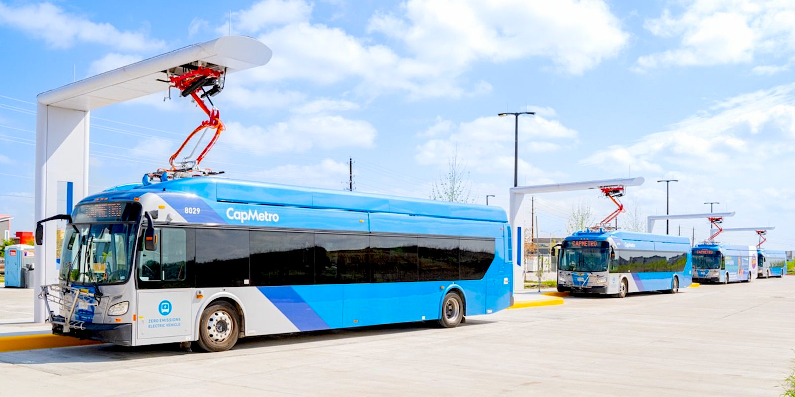 Overhead wired charging comes to Austin electric bus fleet