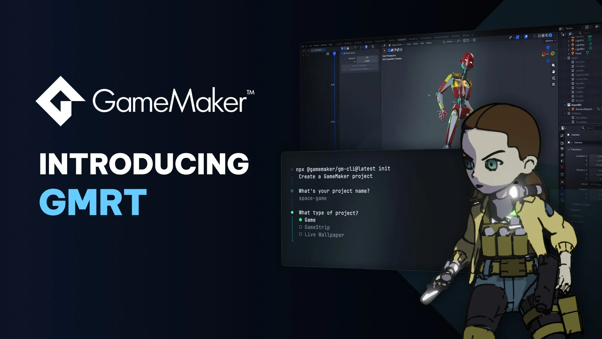 GameMaker to make its "next-generation runtime" GMRT free for commercial use in January 2027