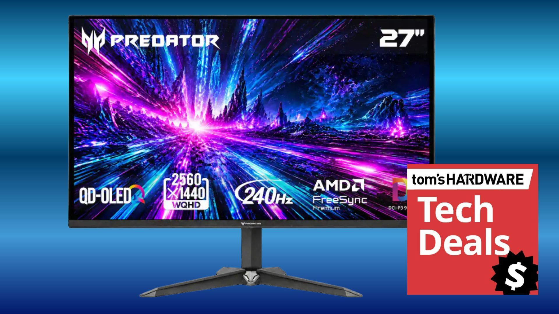 OLED on a budget, save $50 now on the Acer Predator XB27OU at Best Buy