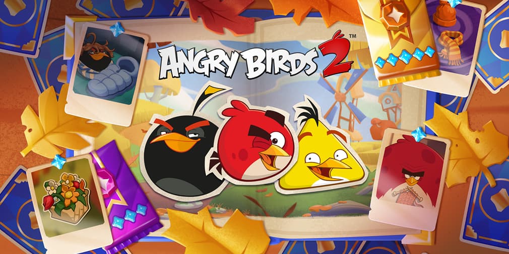 Angry Birds 2's Flocktober Sticker Album lets you earn boosts and other rewards