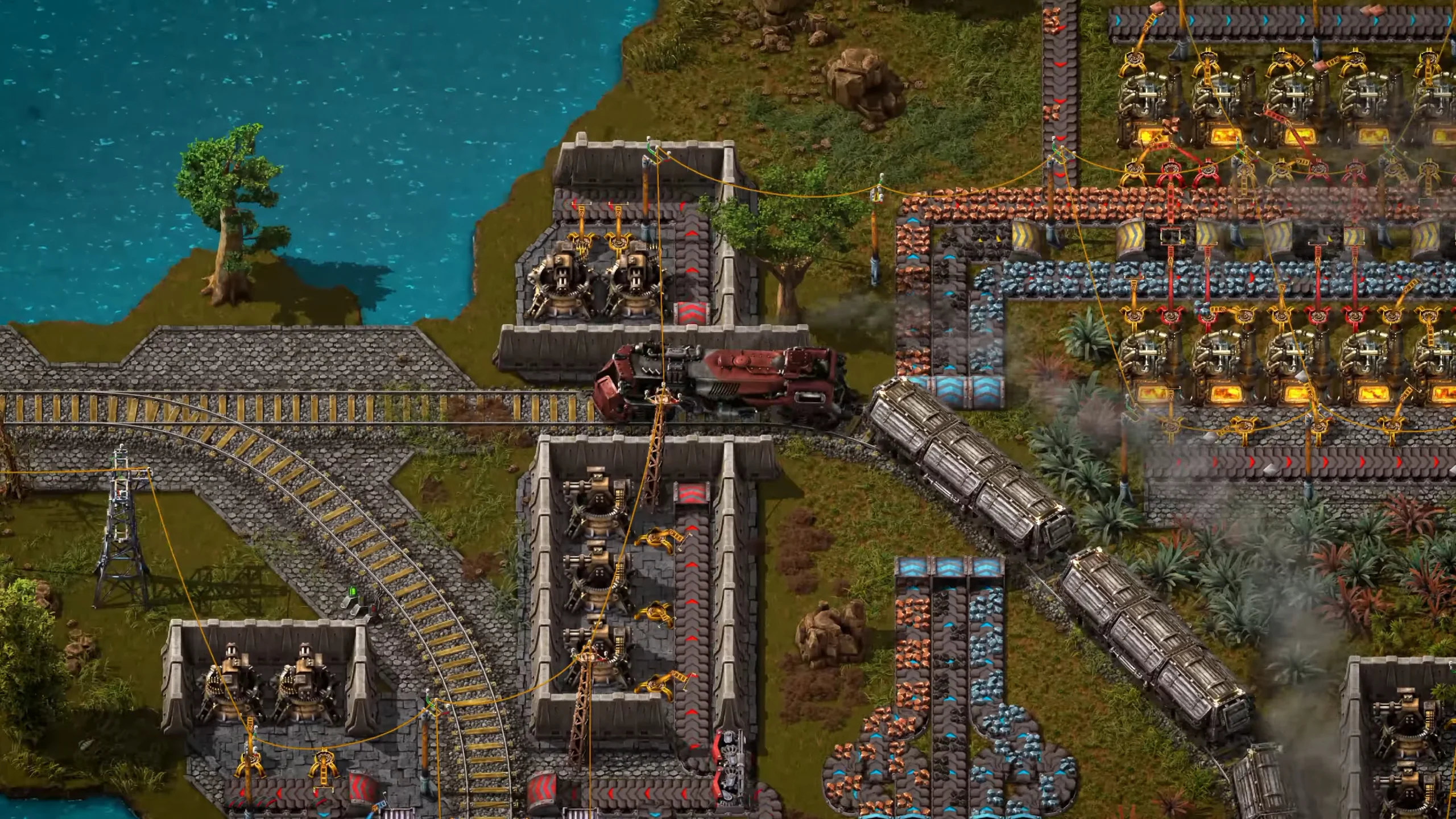 Factorio's final major update has rolled off the assembly line, adding "the things we wanted to do for 2.0 but didn't have time for"