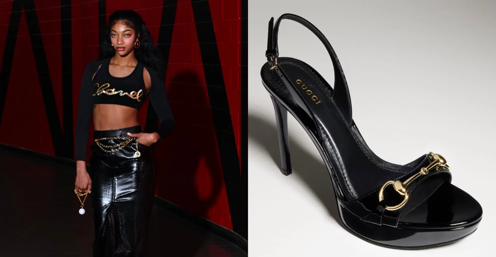 Angel Reese Pairs Gucci With Chanel for WNBA Finals Game Three Tunnel Look