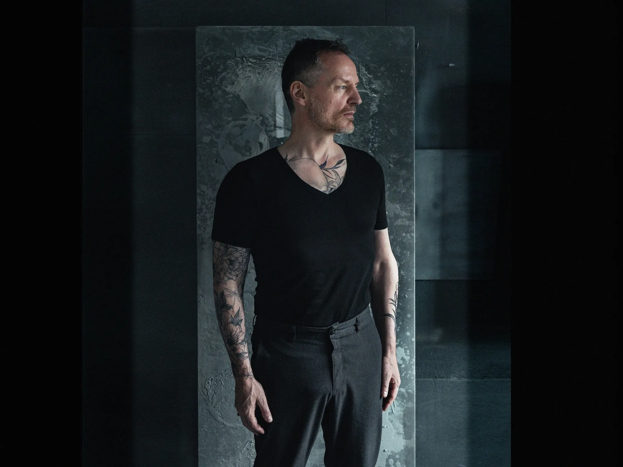 His Art Explores Life’s Gray Areas