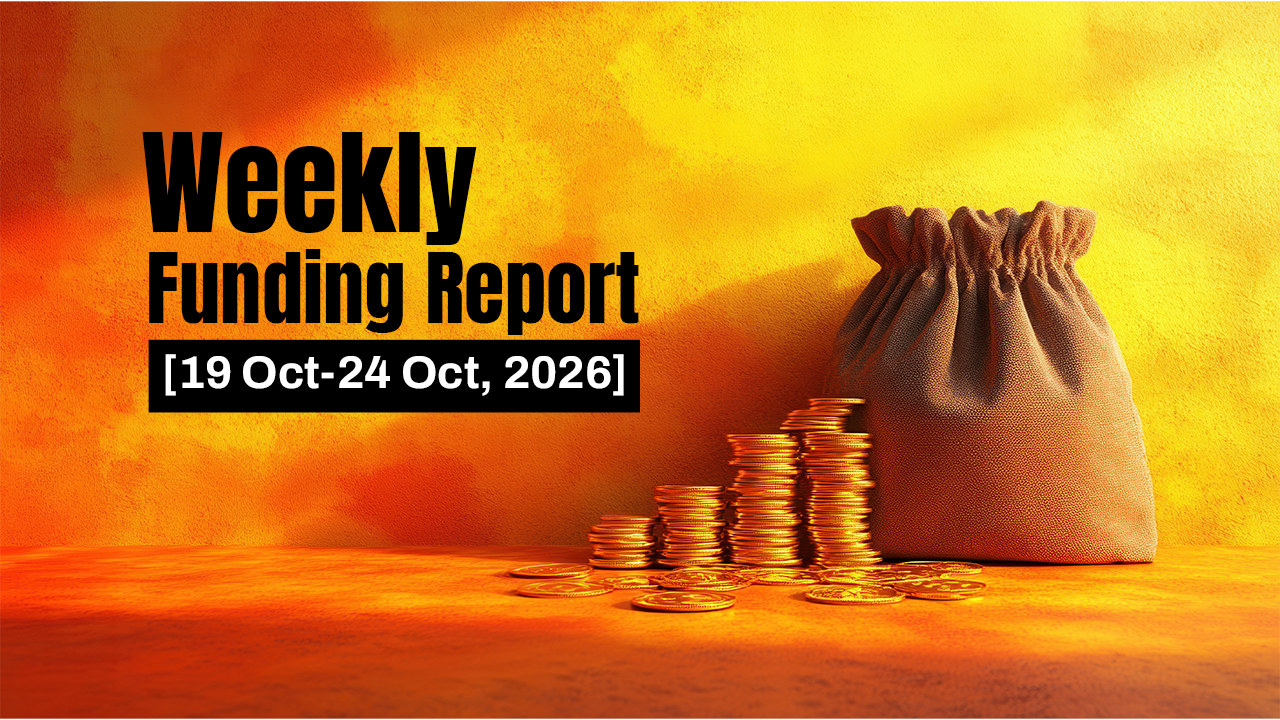 Funding and acquisitions in Indian startups this week [Oct 19- Oct 24]