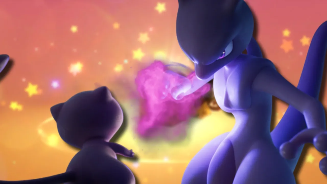 Pokemon Reveals Brand-New Official Mew and Mewtwo Designs