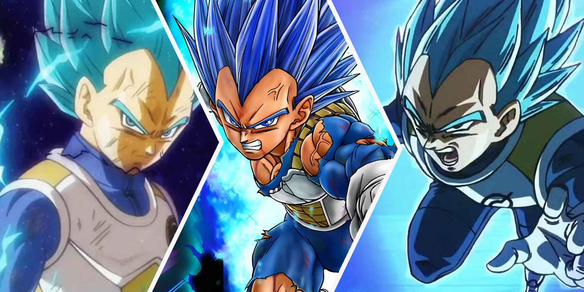 Dragon Ball: Vegeta's 5 Strongest Versions of Super Saiyan Blue, Ranked