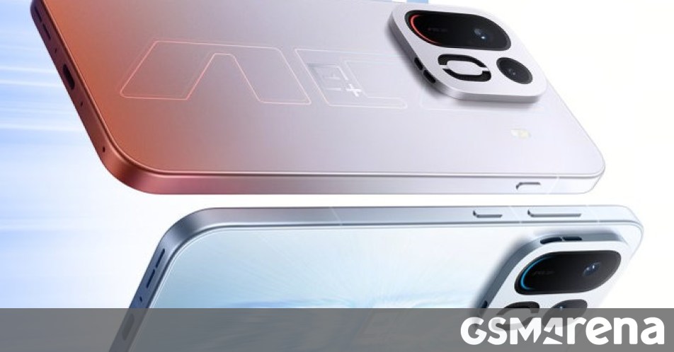 OnePlus shows the Ace 7 and Ace 7 Pro in all colors