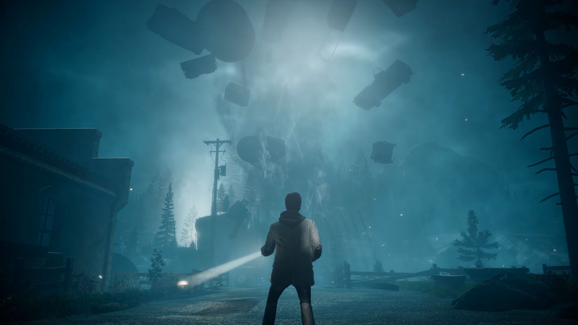 The best feature in the original Alan Wake is an absence: the man has no reticle