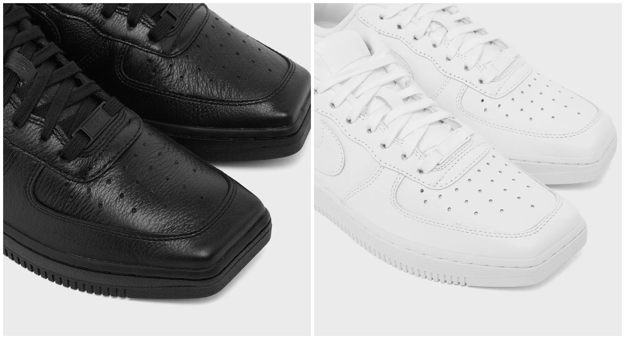 Nike’s Classic Air Force 1 Is Arriving at Retailers Right Now in an New Experimental Square-toe Update Exclusively for Women