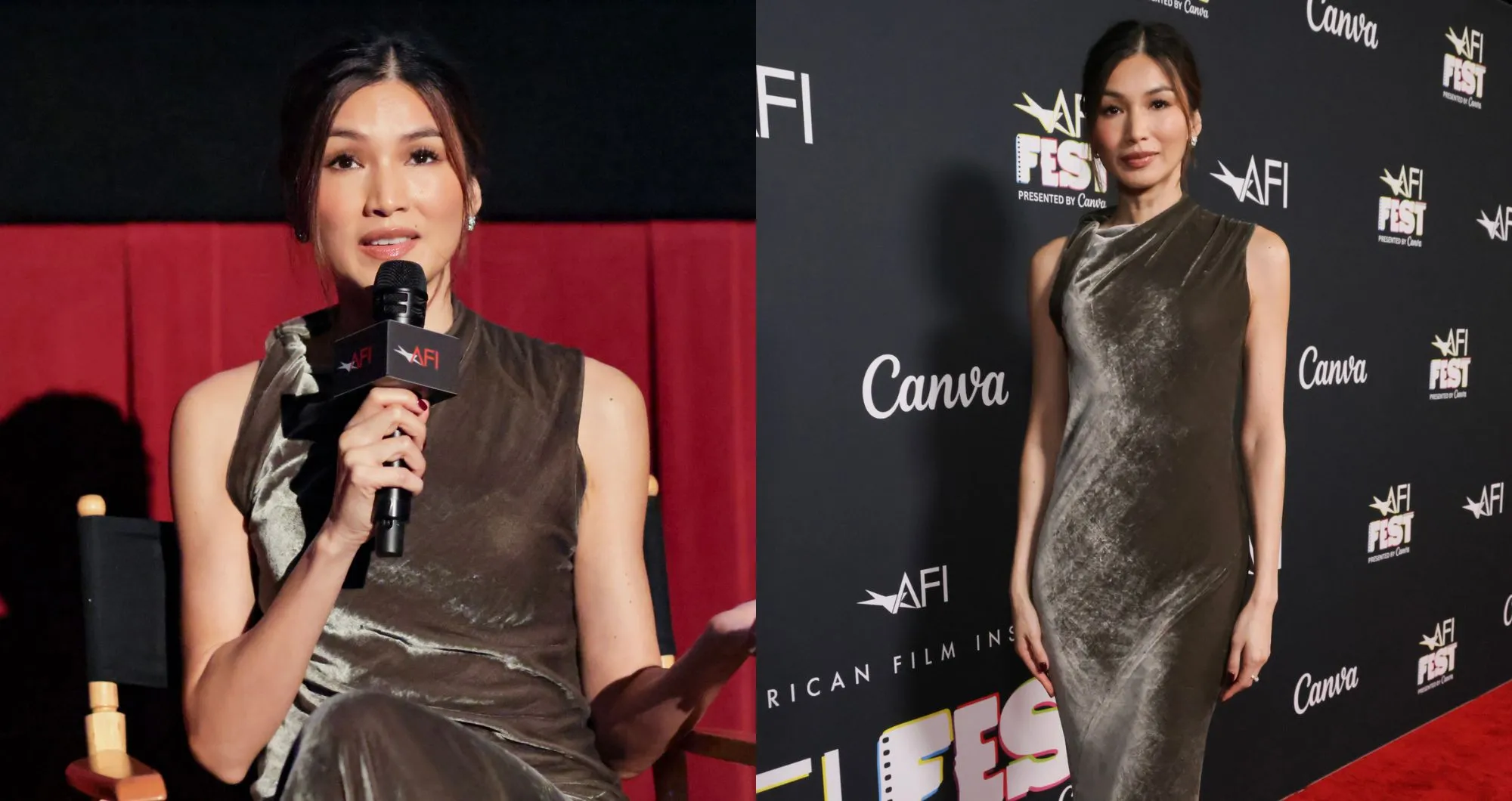 Gemma Chan is Silhouetted in Ferragamo from Head to Heel at a Special Screening of ‘Josephine’ in Hollywood