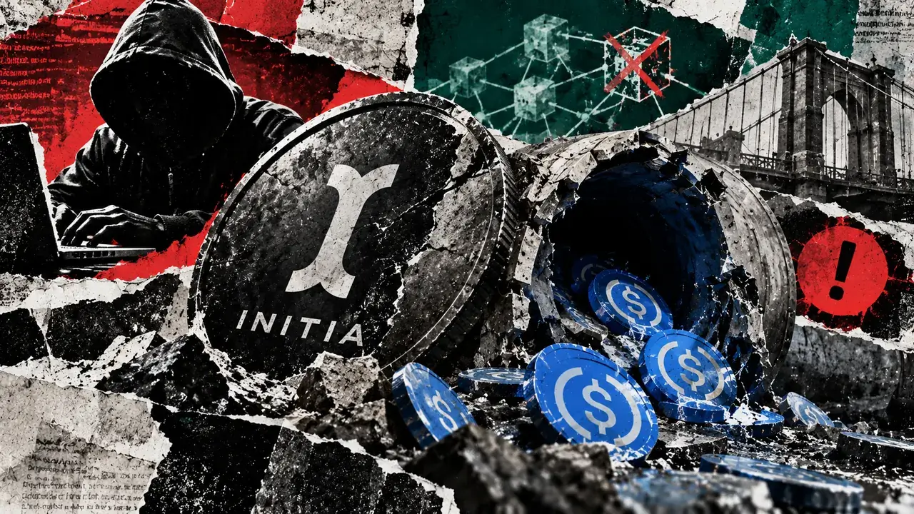 Initia hack drove its USDC bridge reserve down to $63 as withdrawals failed