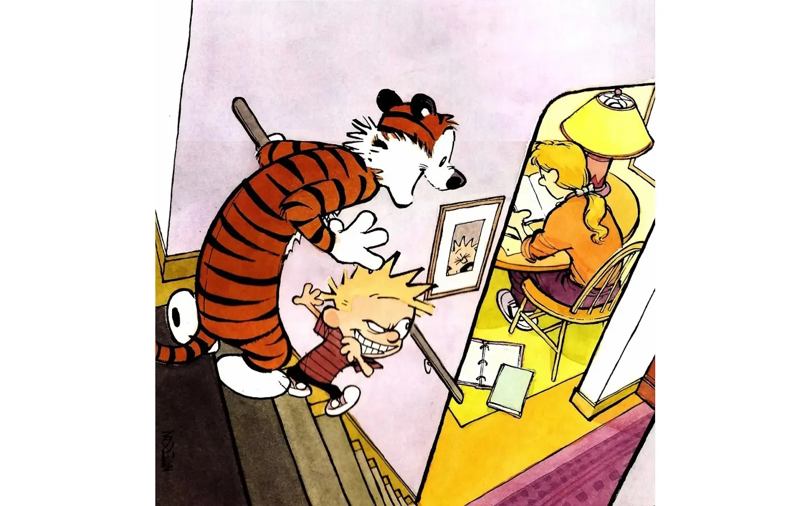 6 Hilarious 'Calvin and Hobbes' Comics Where Calvin is a Weird Little Genius