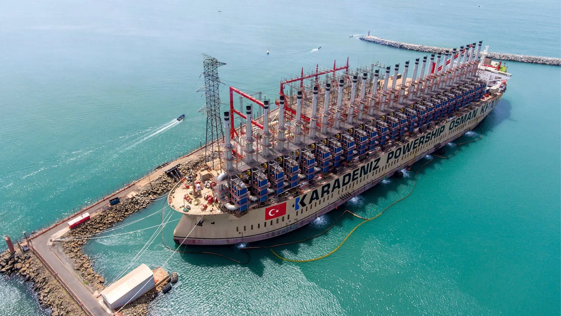 Five 600 MW hydrogen-ready floating power stations slated for major conversion