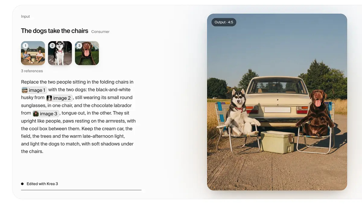 Krea launches Krea 3 image editor for commercial teams