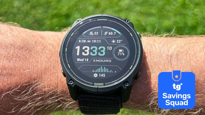 The Garmin Enduro 4 just launched, so I went hunting for deals on the Enduro 3, and it’s $110 cheaper than the new model