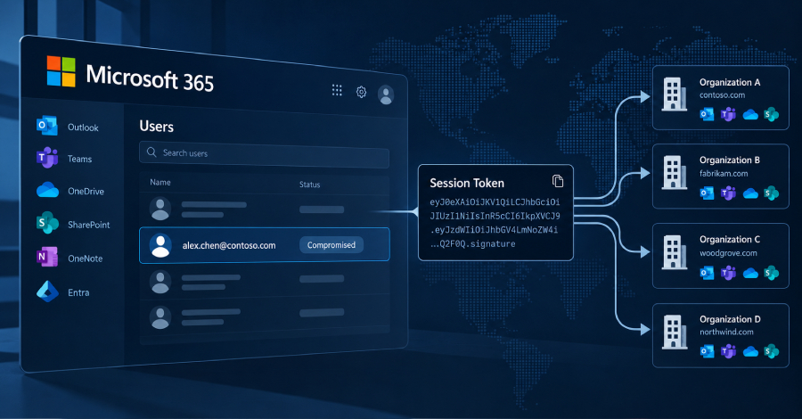 Microsoft 365 Token-Replay Attacks Compromise 97 Accounts at 79 Organizations