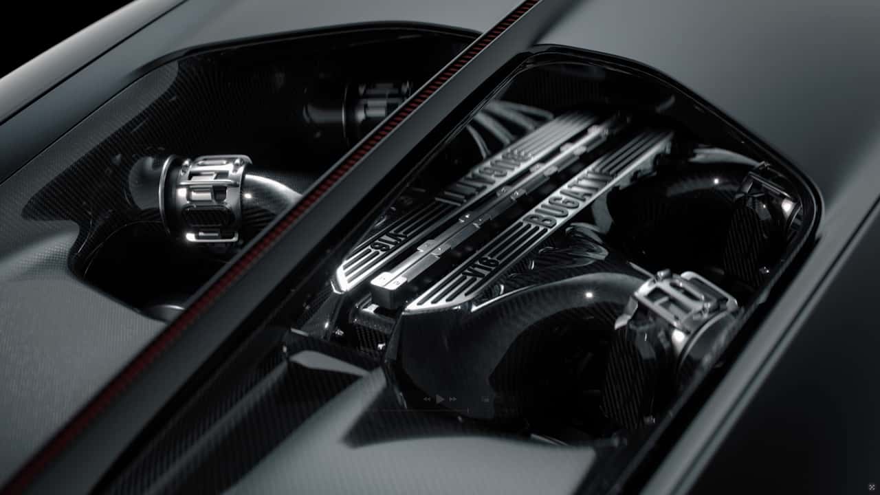Bugatti Might Pair Its V16 Engine With A Manual Gearbox