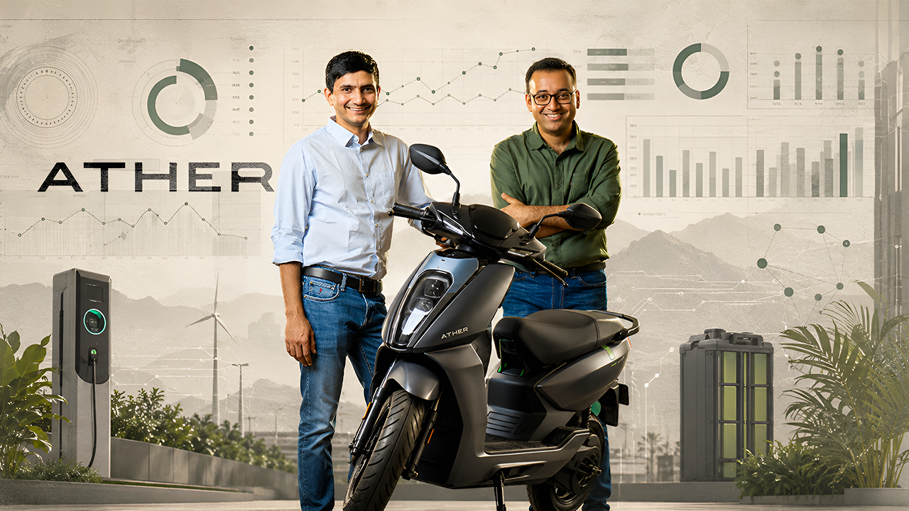 Ather Energy shares jump 14% on Q2 profit turnaround; capacity set to expand