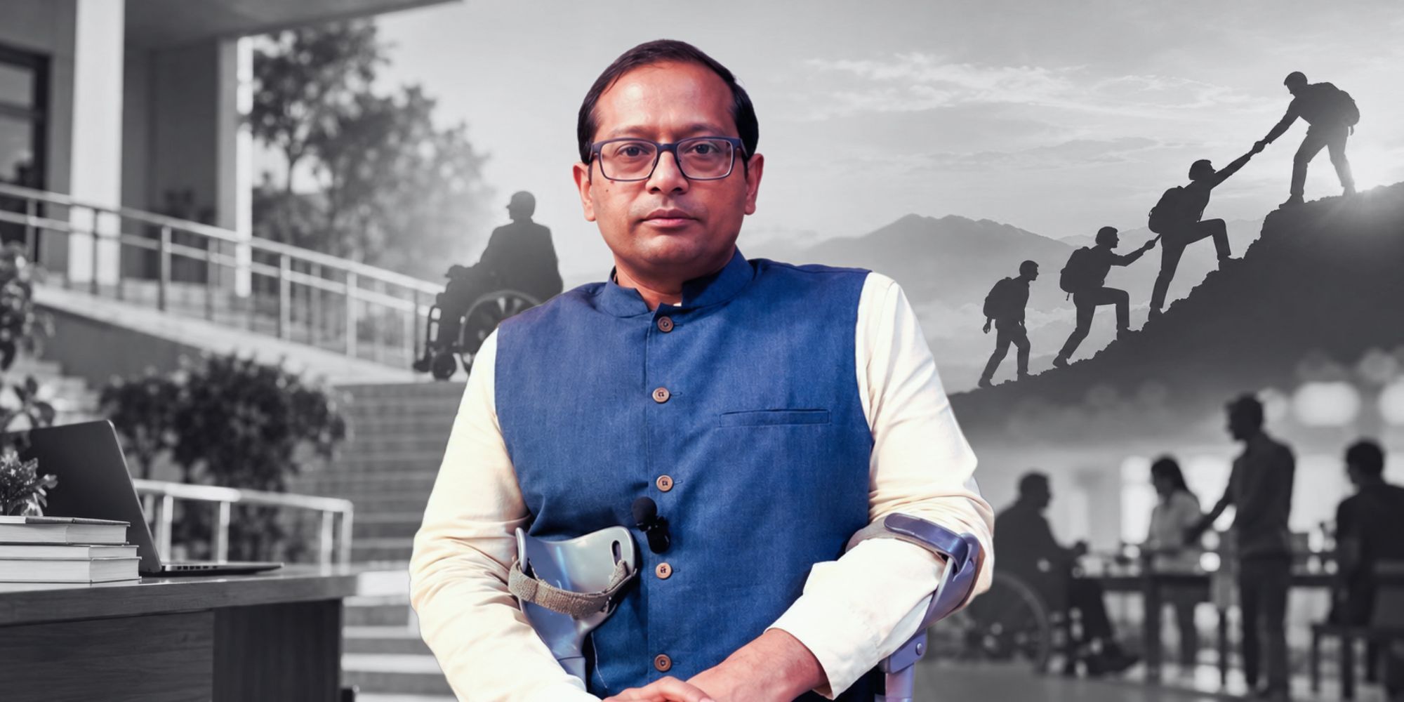 Told to give up science in school, Mallikarjuna Iytha now backs 2,000 entrepreneurs with disabilities