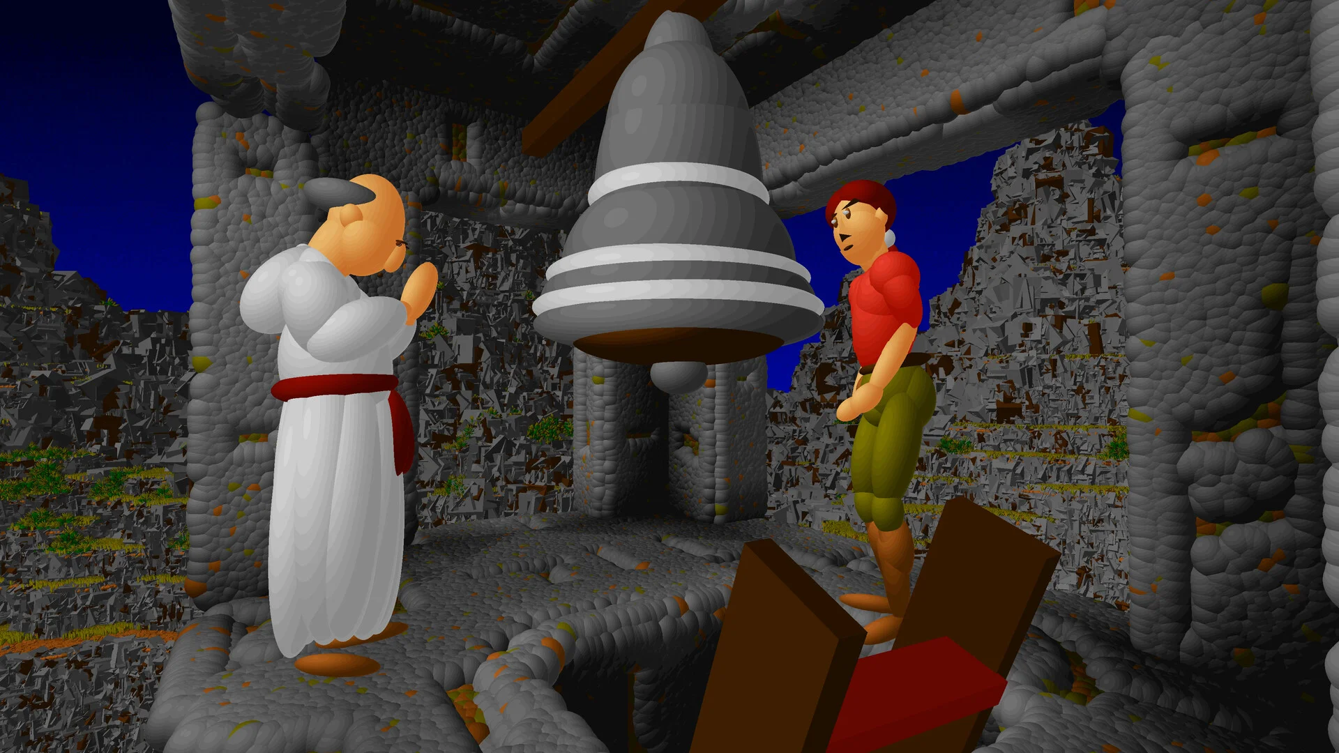 32-year-old "ellipsoid" horror game Ecstatica gets a PC re-release today, showing us an alternative timeline in which polygonal 3D never became dominant