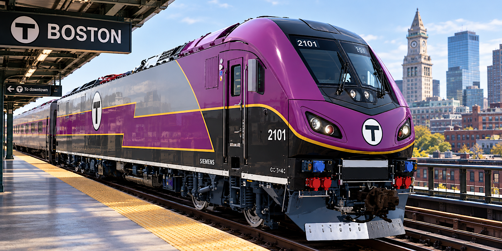 All aboard! Massachusetts is getting 10 new electric transit trains