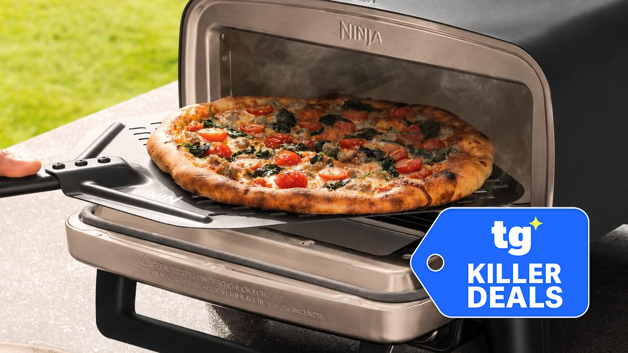 Make delicious pizzeria-quality pies at home with Ninja’s Artisan Pizza Oven — and save $50 ahead of Black Friday