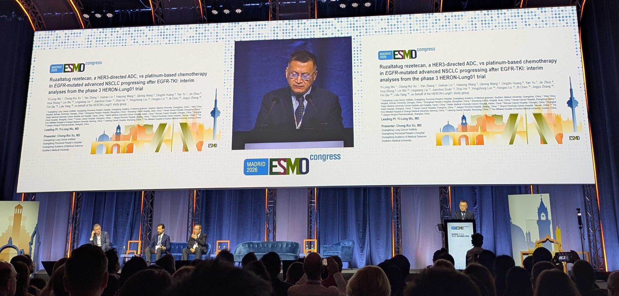 #ESMO26: SystImmune/BMS and Hengrui detail data in EGFR-mutant lung cancer