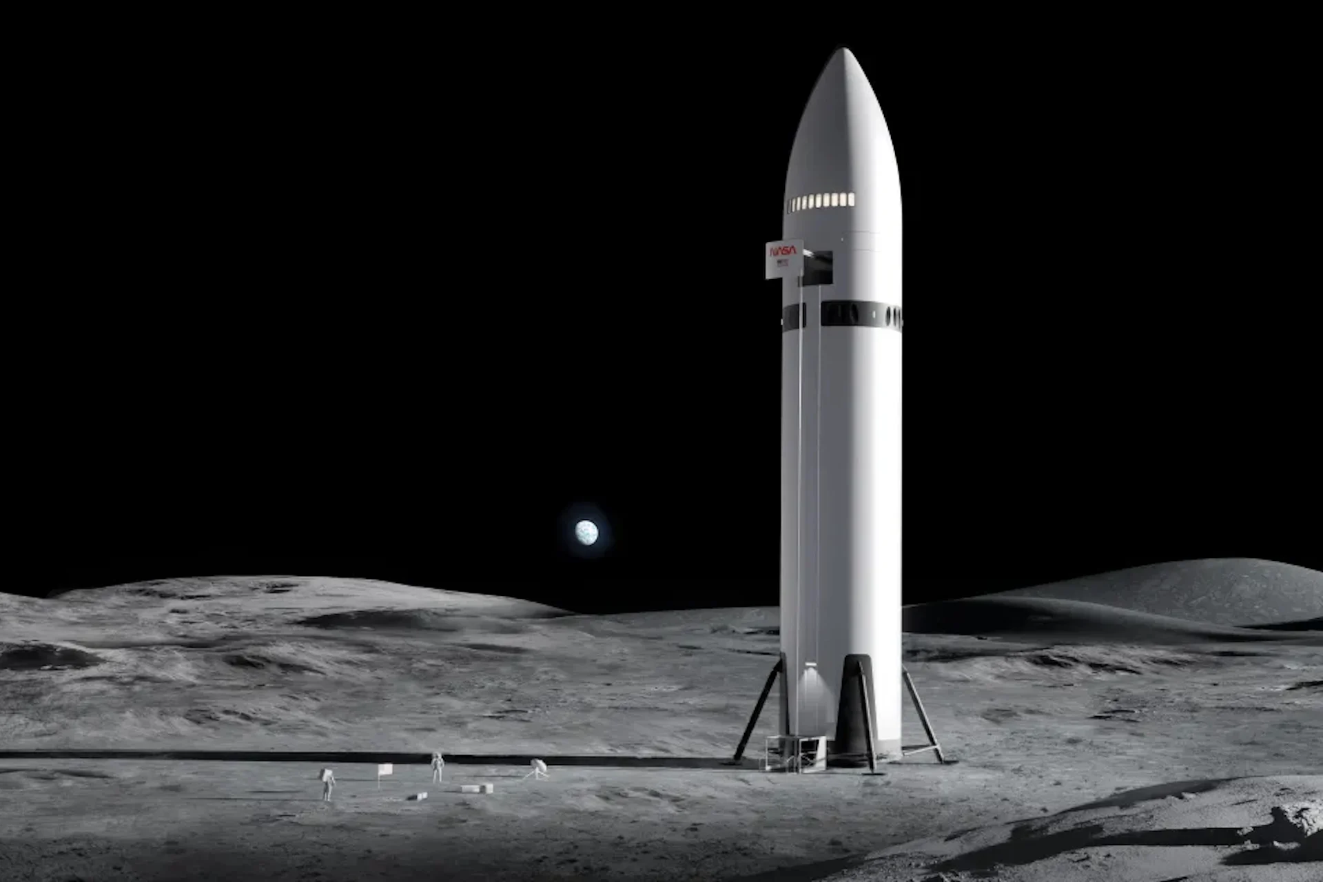 NASA Safety Panel Says a Starship Moon Landing Needs 22 Launches. Musk Has a Very Different Number