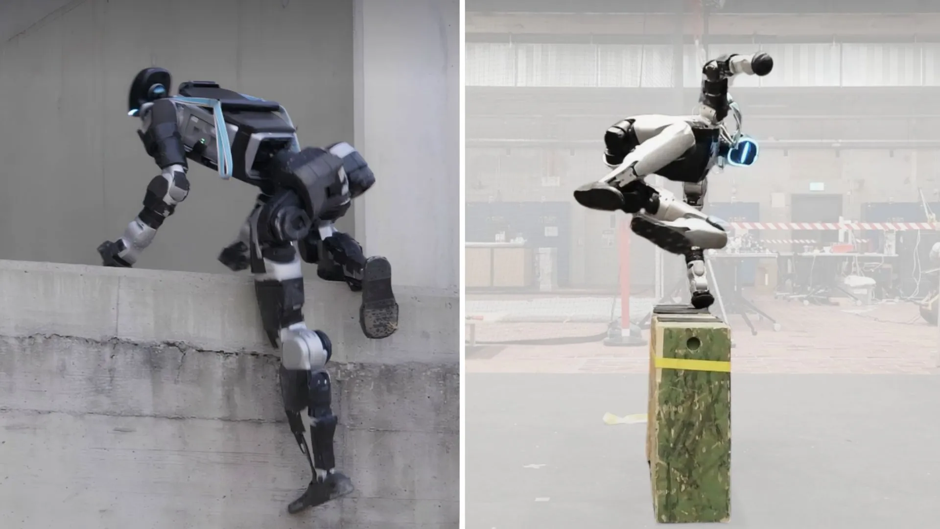 Humanoid robot tackles ladders and obstacles with 92.5% simulation success