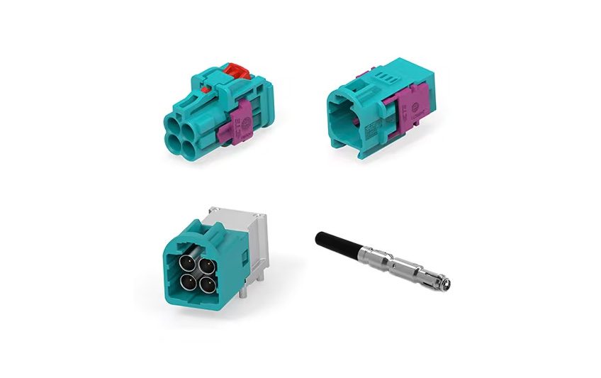 TE Connectivity launches TE MINI FAKRA coaxial connector system for vehicle data links