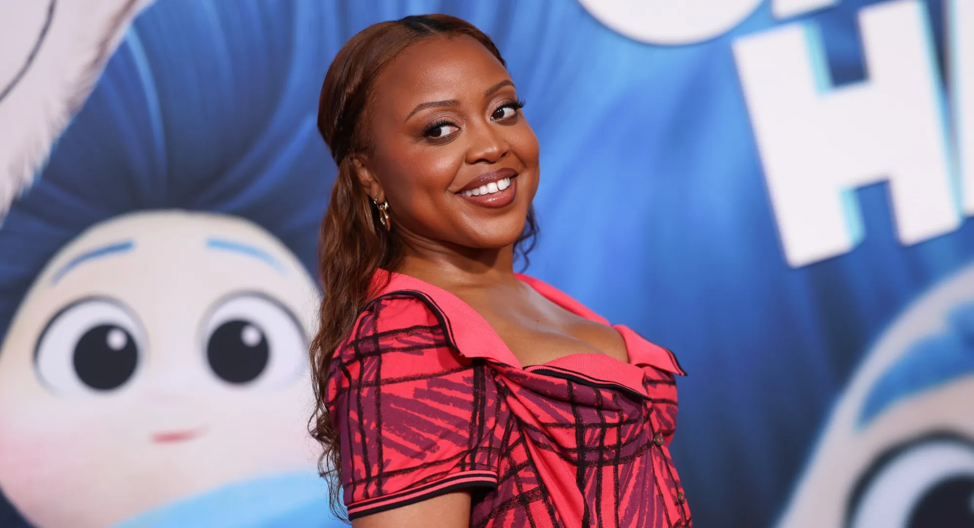 Quinta Brunson’s Checked Vivienne Westwood Dress Brings a Dose of Storybook Whimsy to ‘The Cat in the Hat’ Premiere