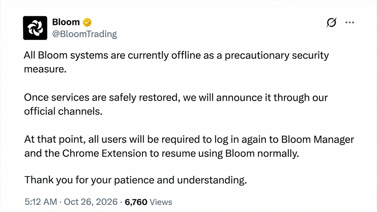 Solana Trading Bot Hacked for Nearly $1M, 49 Wallets Drained