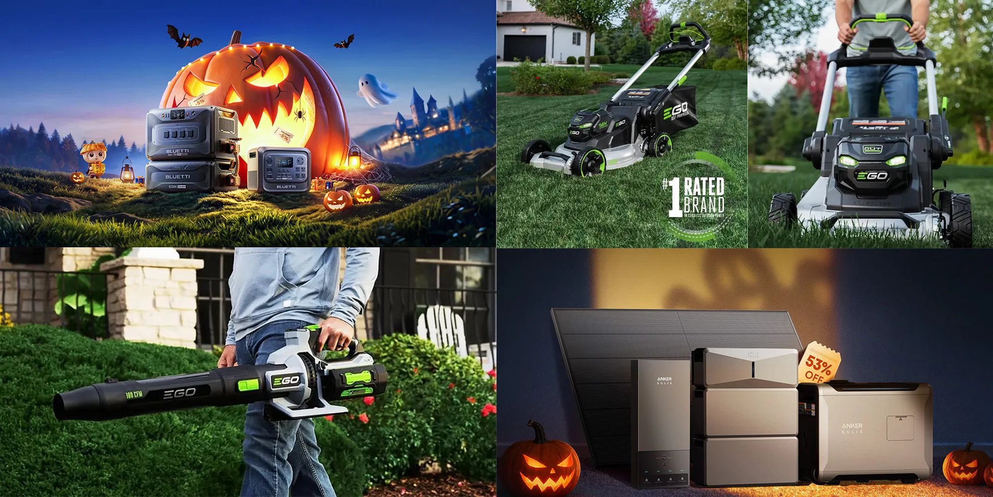 Bluetti Elite 300 3,014Wh power station $600 off, EGO Select Cut + Touch Drive mower with 10.0Ah battery $909 low, more