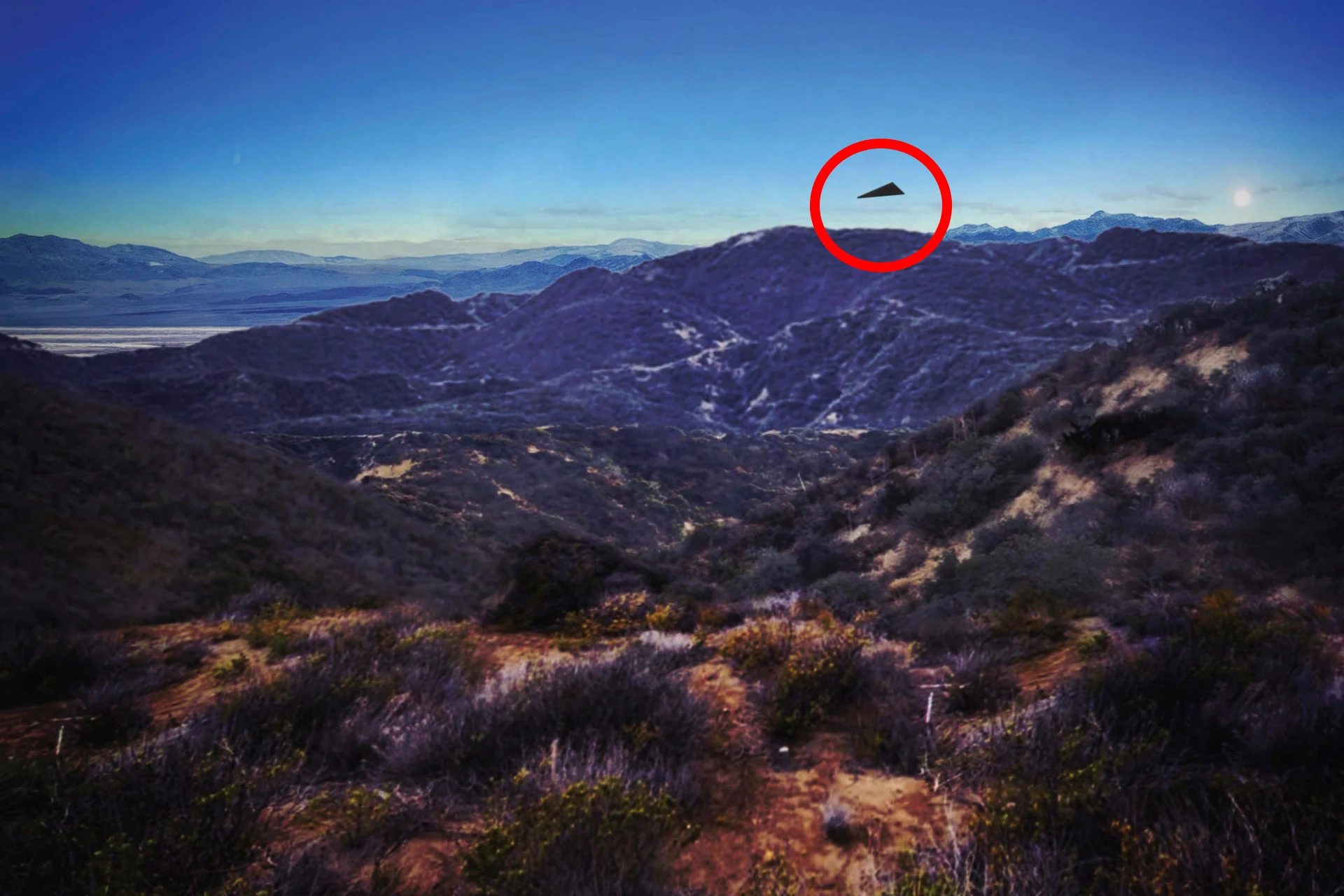 ‘Absolute Acoustic Silence’: Triangular UFO Spotted by Federal Agents